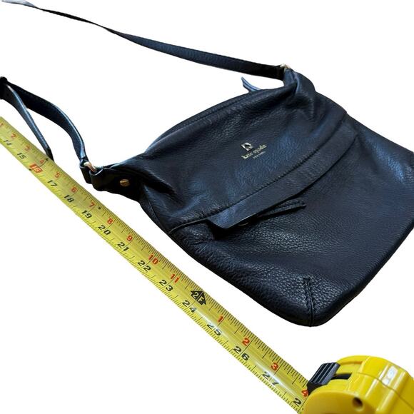 KATE SPADE Starla Grant Park Black Pebbled Leather Crossbody Bag - Picture 10 of 12